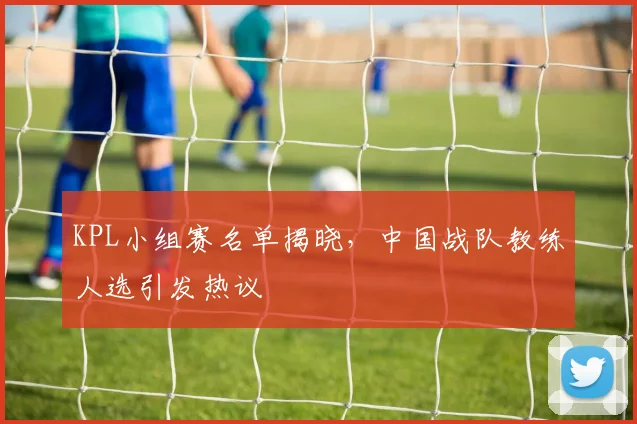 KPL小组赛名单揭晓，中国战队教练人选引发热议